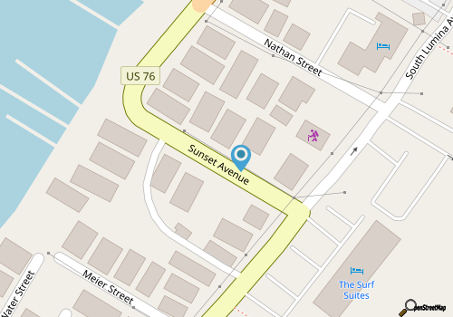 South End Sunset - Stones throw from Ocean & Sound map location