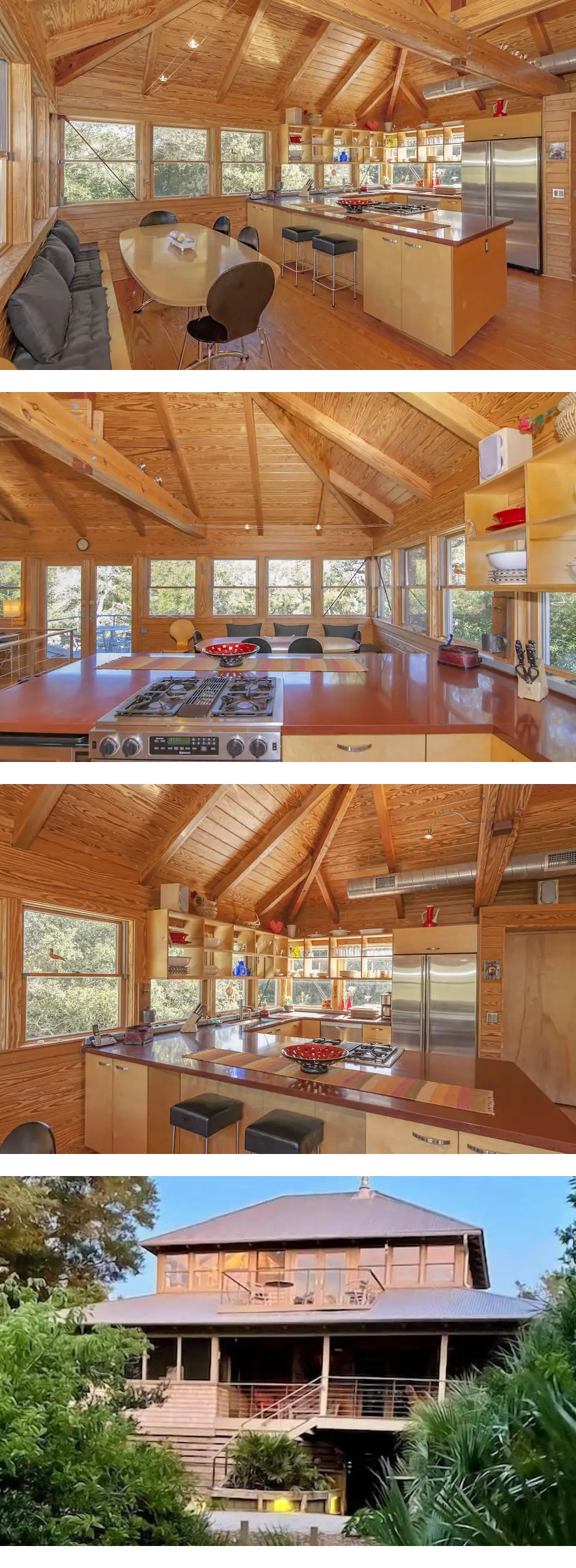 Private middle island home with nature v...