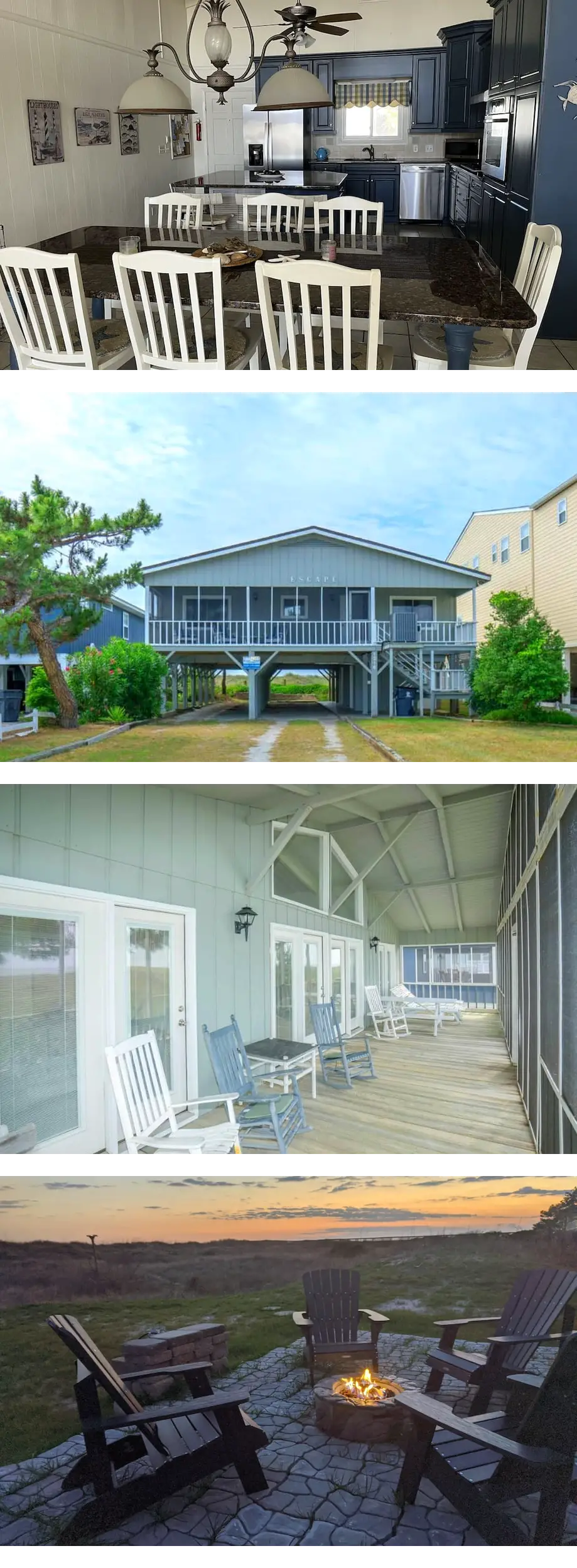 Oceanfront 4 Bedroom Home Great Rates