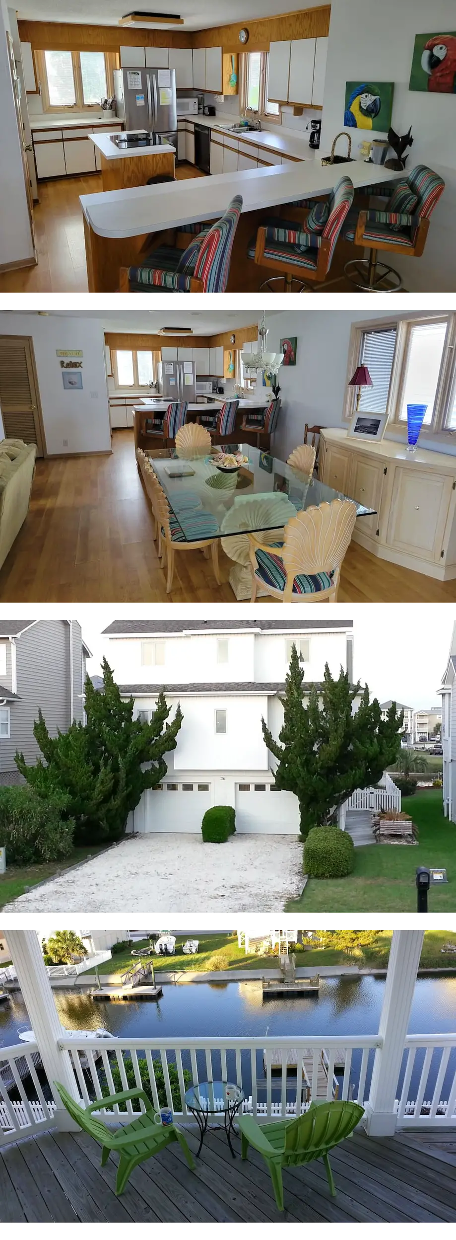 4bd Canal Front home with an Elevator, d...