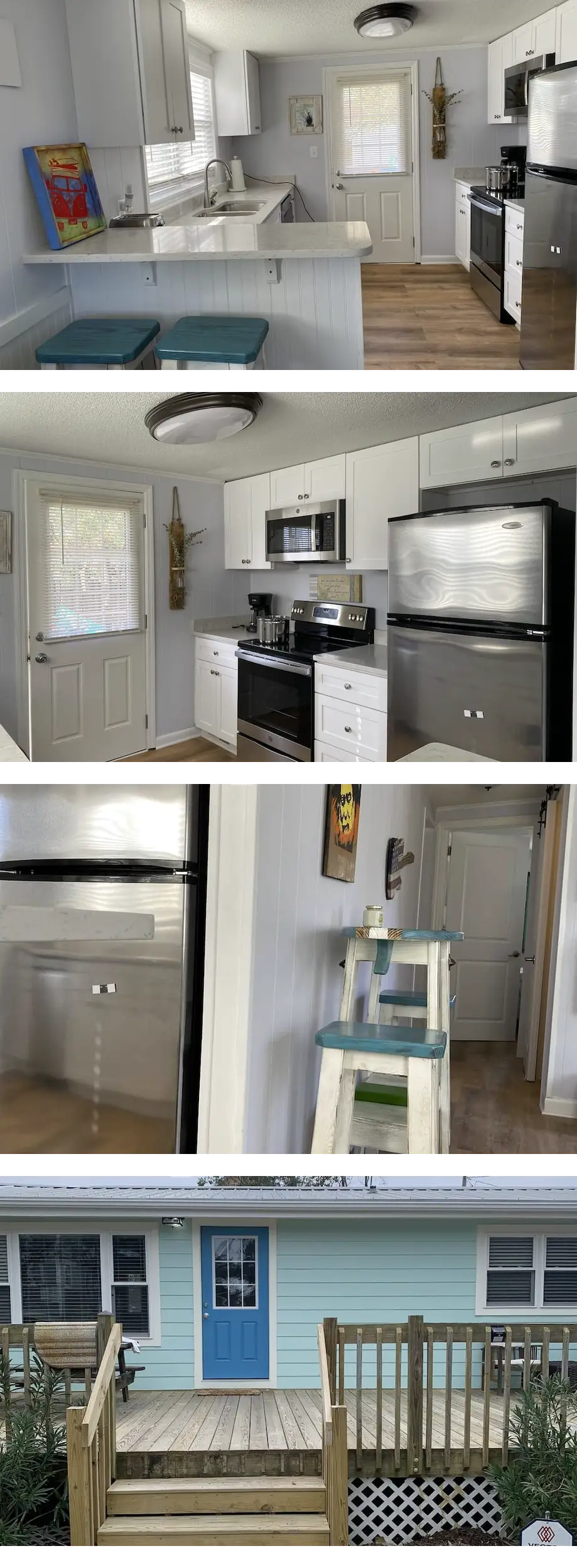 Beach bungalow at pistachio: one block f...