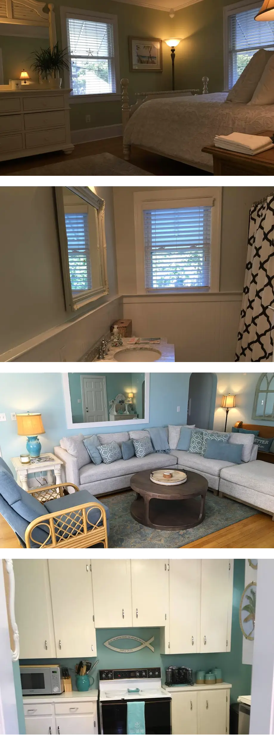 Cozy Beach Cottage on South Harbor Island, Water Views, Wrightsville Beach, NC