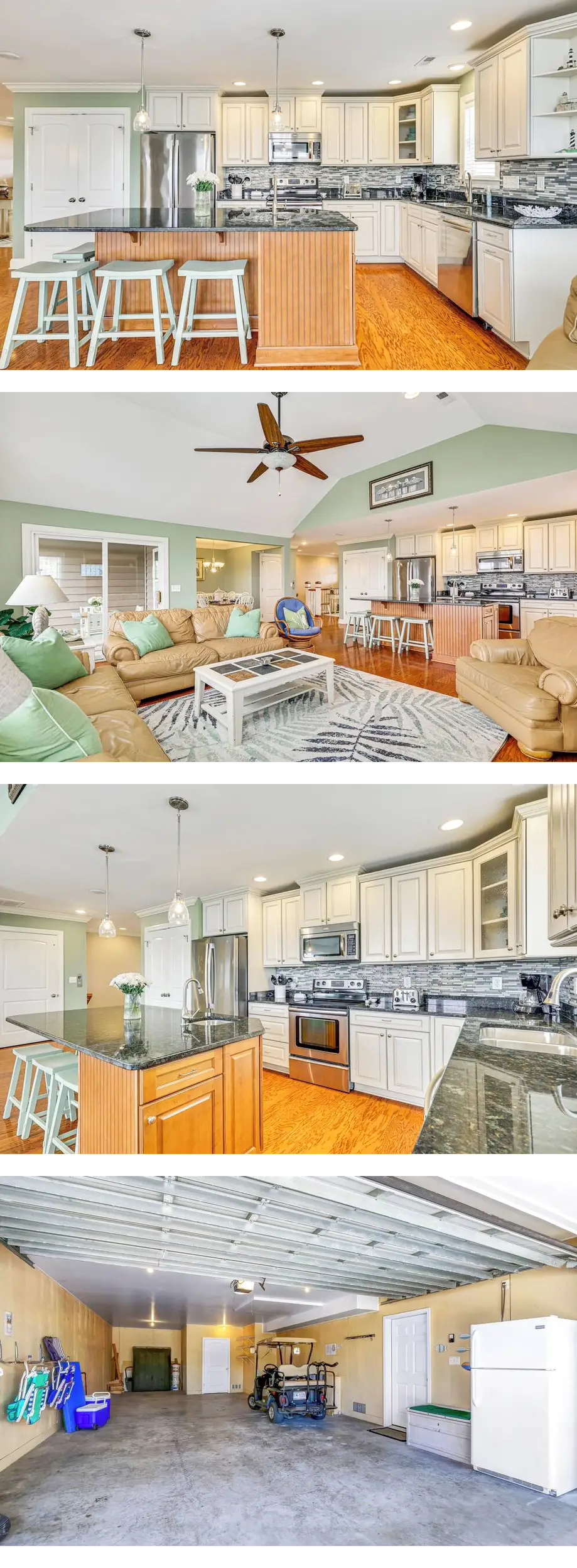 Walk to Beach: Oak Island Oasis w/ Porch...