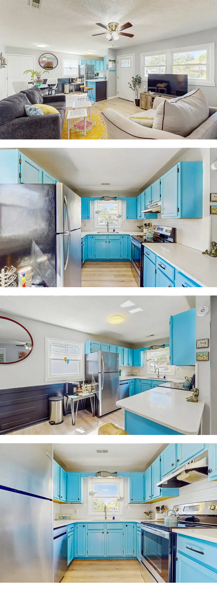 Dog-friendly coastal home with enclosed ...